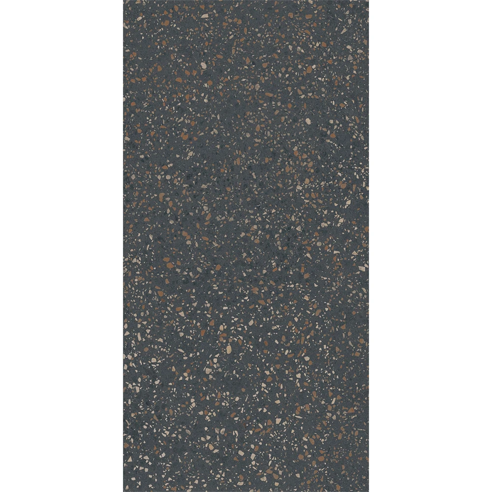 Kalebodur Gmb-R796 Terrazzo Multicolor Siyah Mat X 60x120