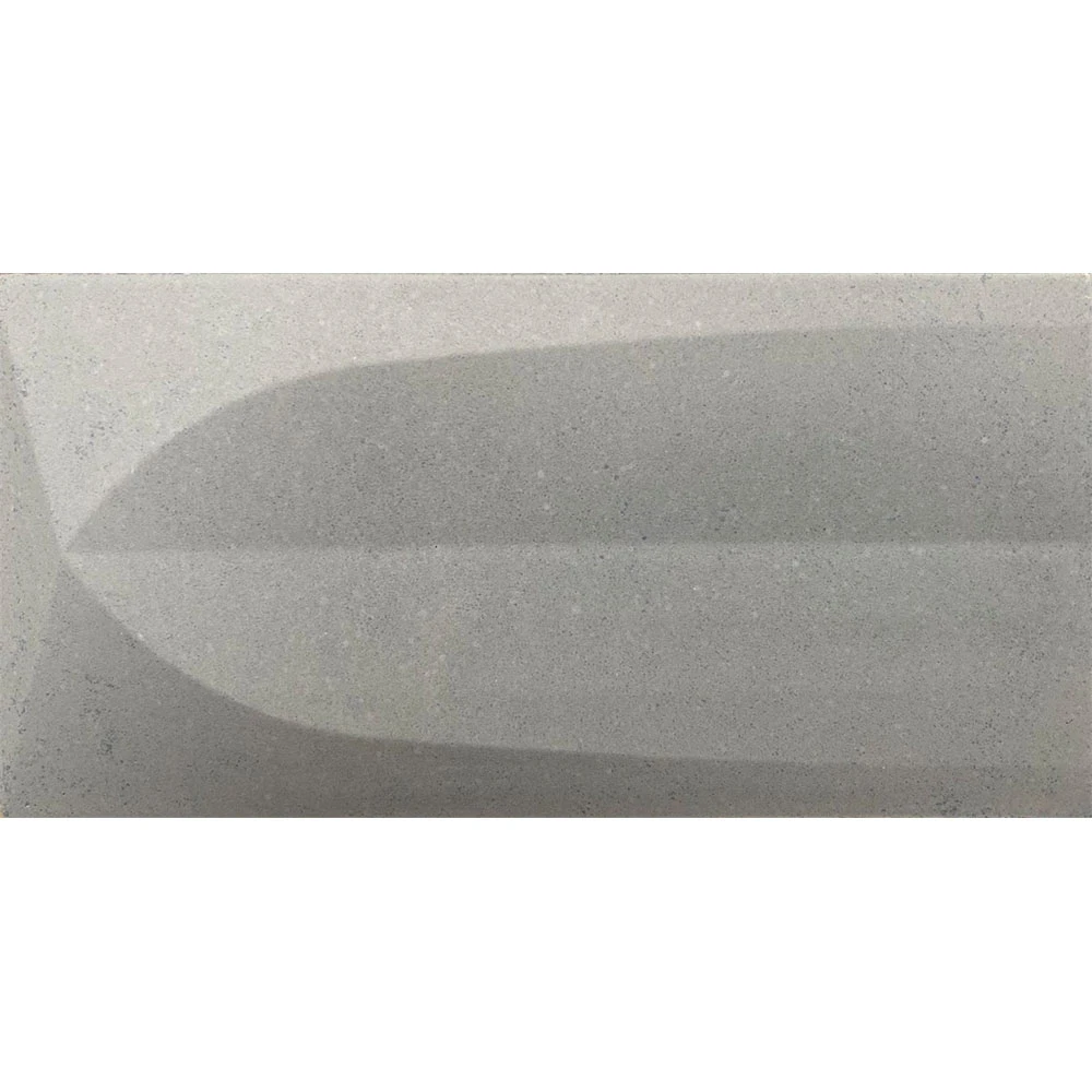 Çanakkale Seramik Jpm-A1002 Signiture Flute Pastel Grey 10x20