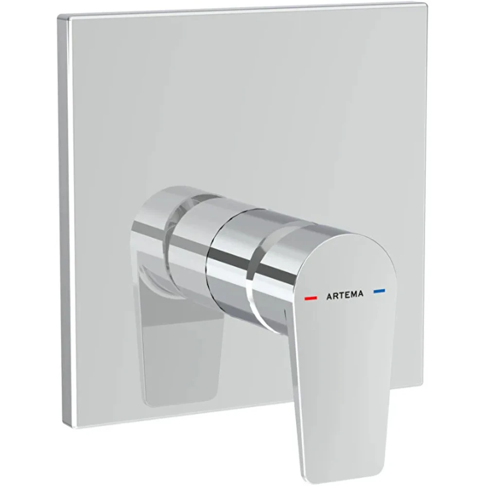 Artema Flow Square Ankastre Mekanik Duş Bataryası - A43328