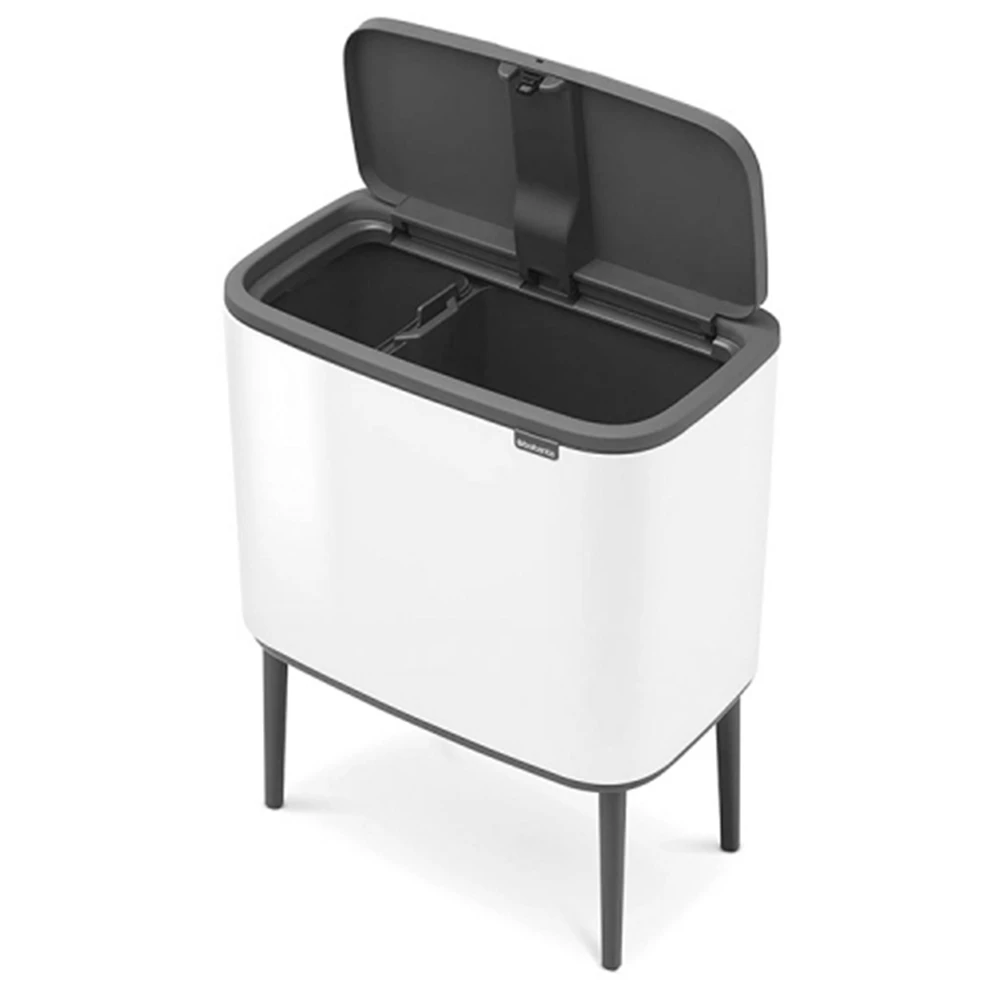 Brabantia Bo 12+23 Lt Ayaklı Dokunmatik Beyaz Çöp Kovası - A.2BR.313547