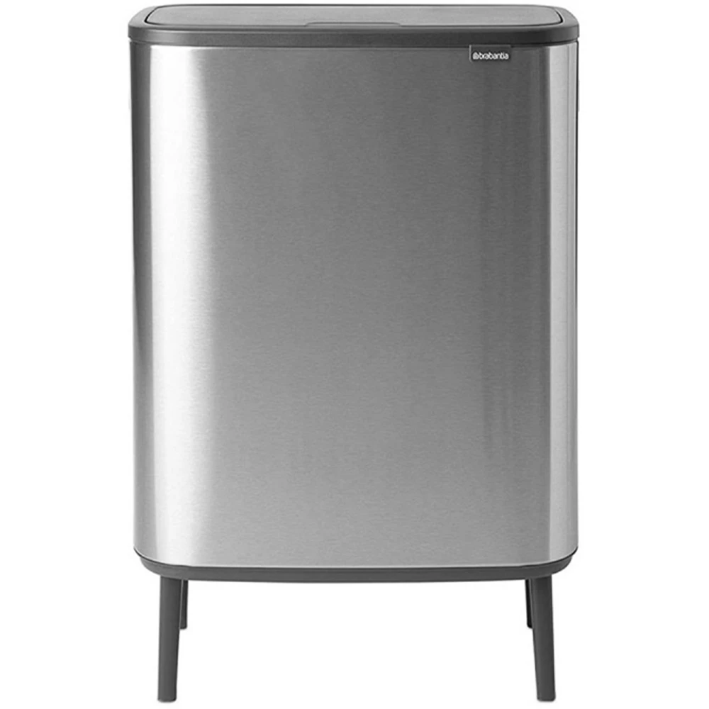 Brabantia Bo 2x30 Lt Ayaklı Dokunmatik Paslanmaz Çelik Çöp Kovası - A.2BR.130649