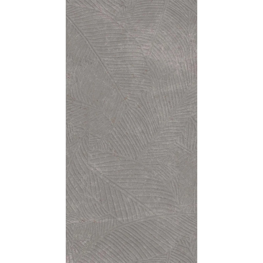 Çanakkale Seramik Rm-5242R Capella Gri Floral Dekor 40x80