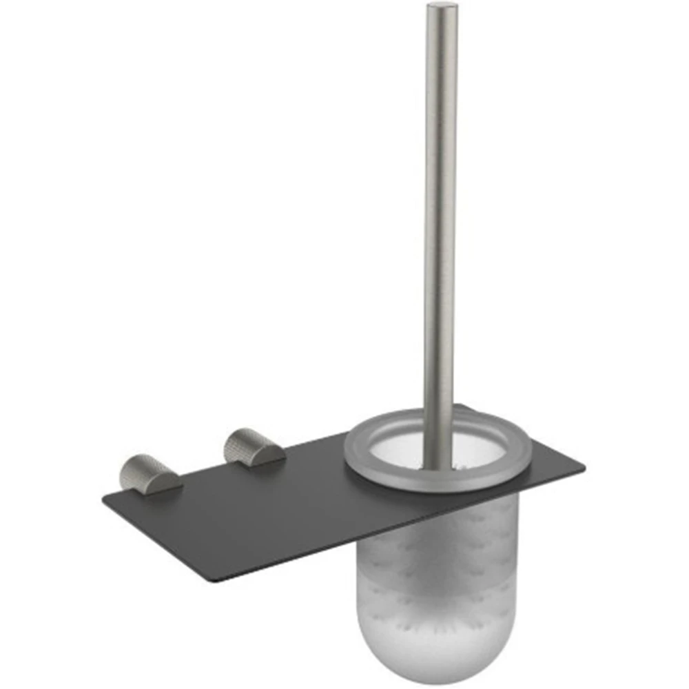 Fontana FY-90104 Krom-Siyah Tuvalet Fırçalığı