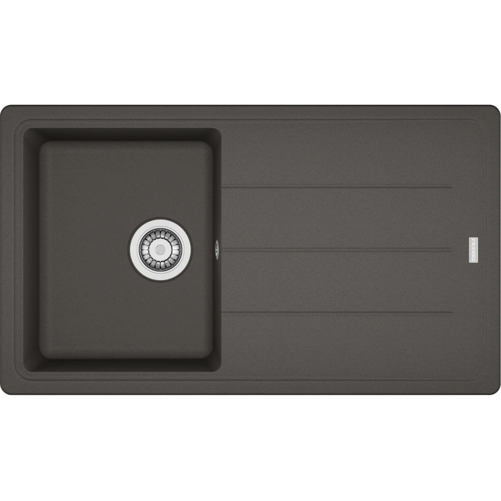 Franke Basis BFG 611-86 Sağ-Sol Damlalıklı Slate Grey Granit Evye