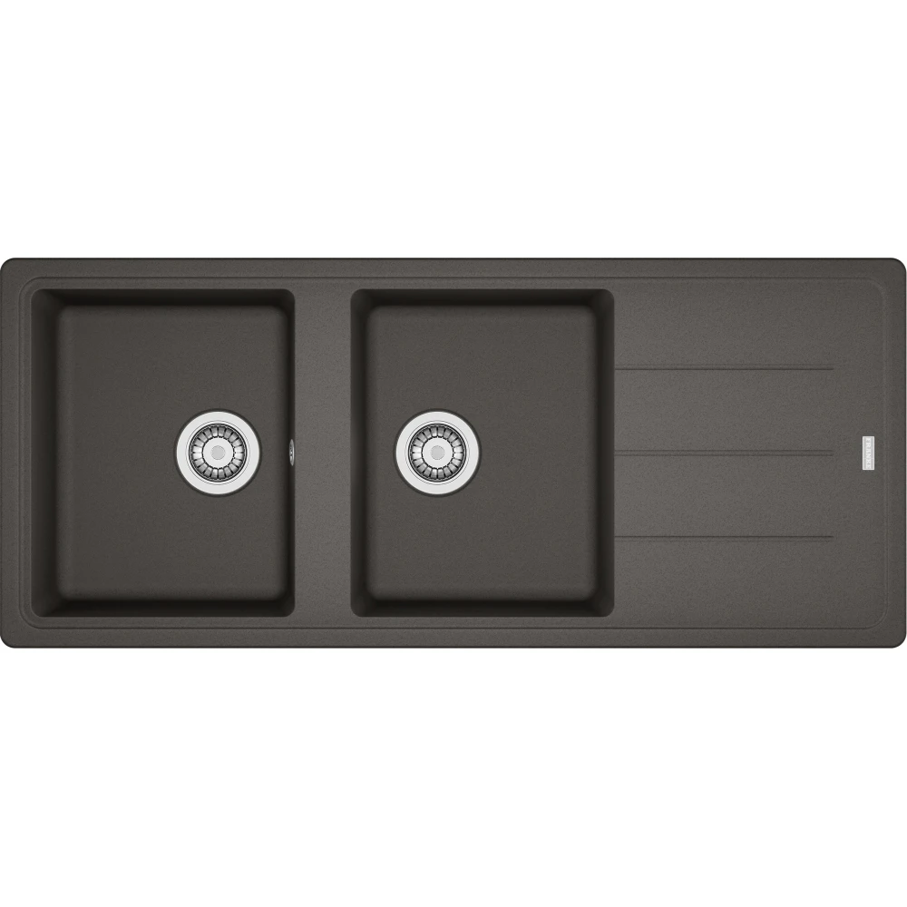 Franke Basis BFG 621-116 Sağ-Sol Damlalıklı Slate Grey Granit Evye