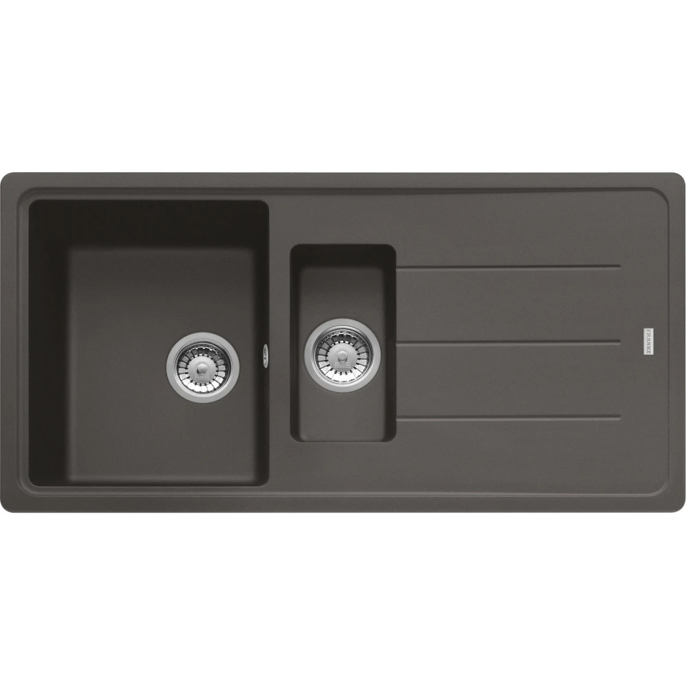 Franke Basis BFG 651-97 Sağ-Sol Damlalıklı Slate Grey Granit Evye