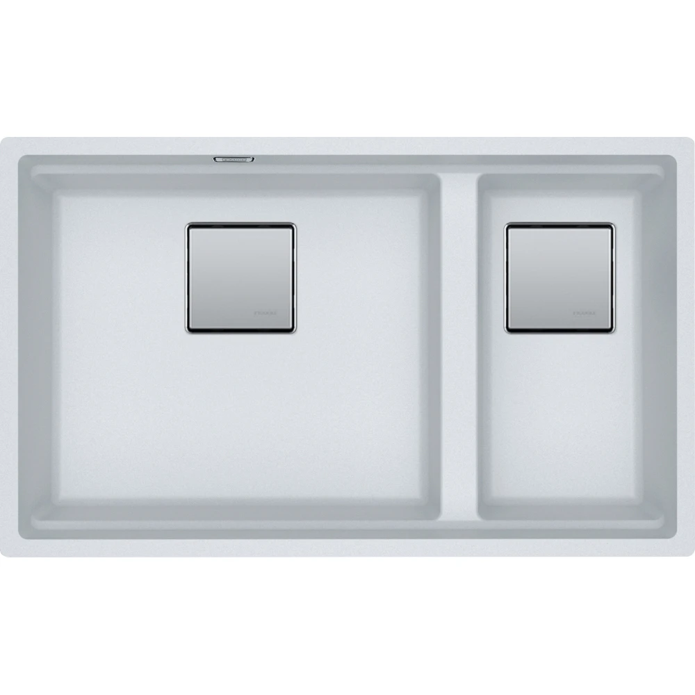 Franke Kubus 2 KNG 160-46-21 Bianco Granit Eviye