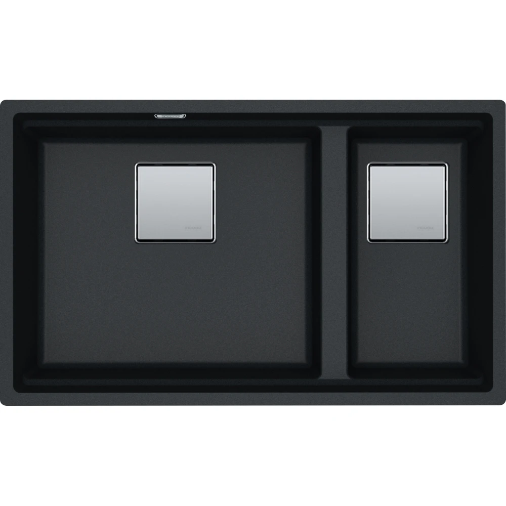 Franke Kubus 2 KNG 160-46-21 Nero Granit Eviye