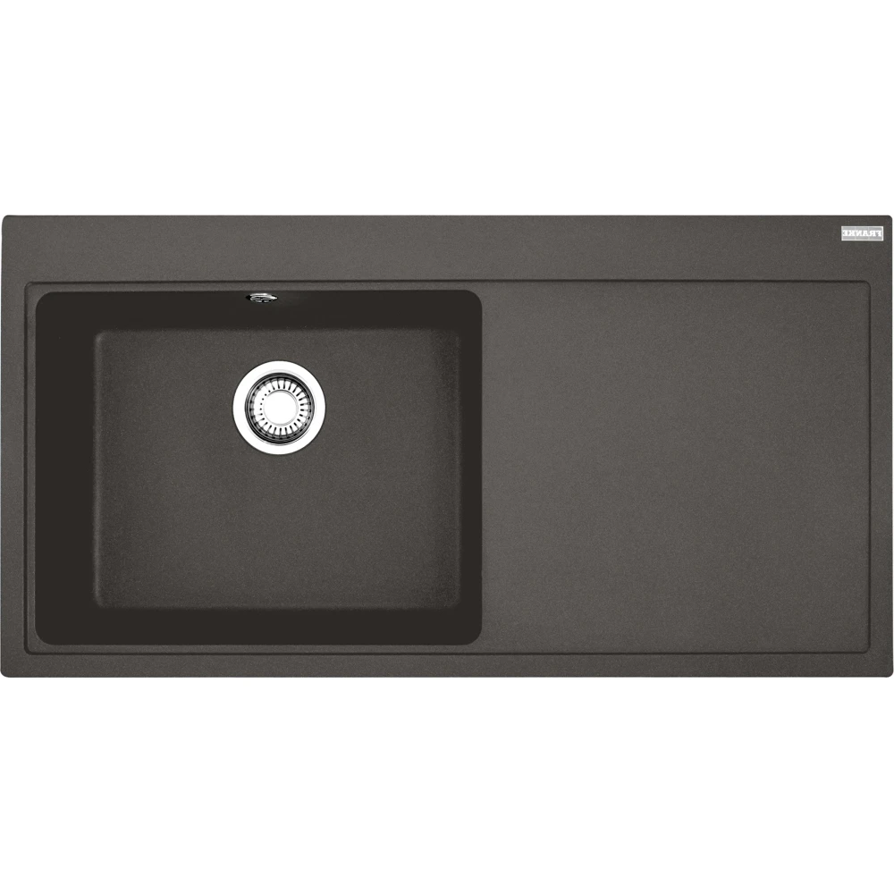 Franke Mythos MTG 611-100 Sağ Damlalıklı Slate Grey Granit Evye