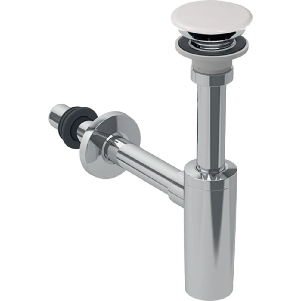 Geberit ONE Beyaz-Krom Lavabo Sifonu - 151.019.01.1