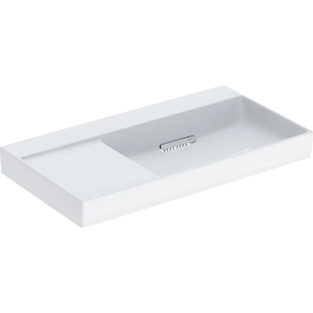Geberit ONE CleanDrain 90x48 Cm Sol Etajerli Lavabo - 505.044.00.1