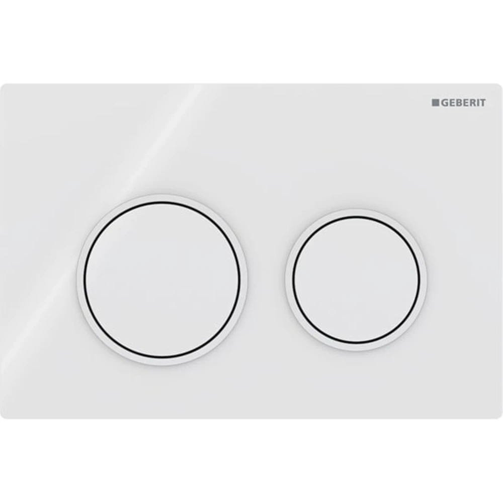 Geberit Omega20 Beyaz-Mat Beyaz Kumanda Kapağı - 115.085.11.1