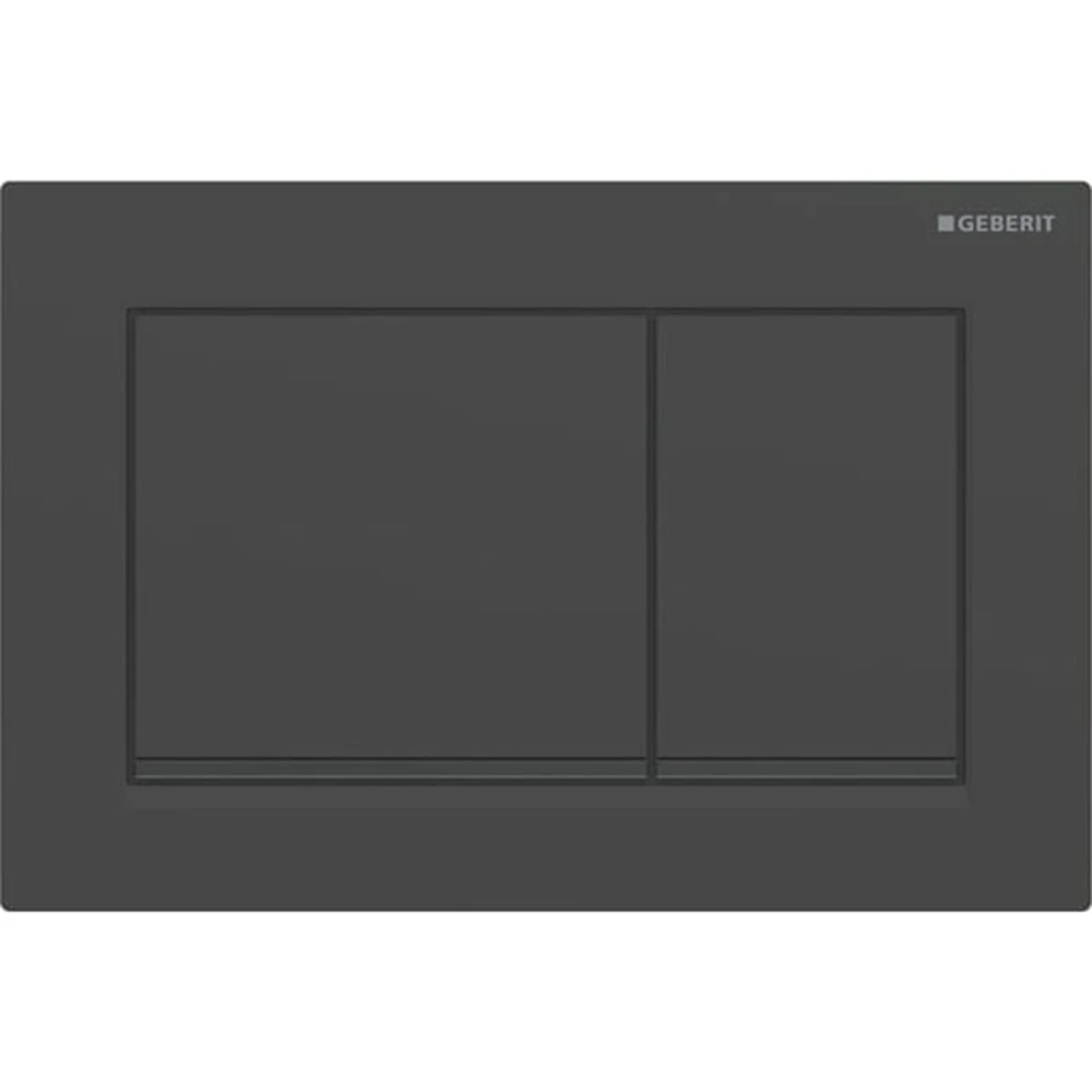 Geberit Omega20 Mat Siyah-Siyah Kumanda Kapağı - 115.080.16.1
