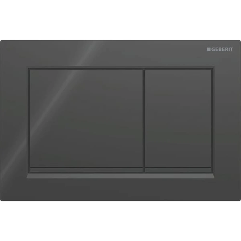 Geberit Omega20 Siyah-Mat Siyah Kumanda Kapağı - 115.080.DW.1