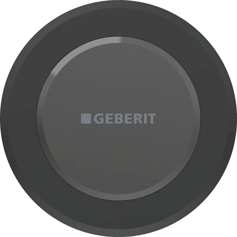 Geberit Sigma Mat Siyah Tek Basmalı Kumanda Kapağı - 115.936.14.6