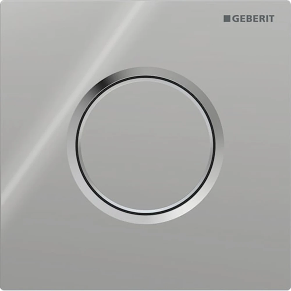 Geberit Sigma01 Parlak Krom Pnömatik Pisuar Kapağı - 116.011.21.5