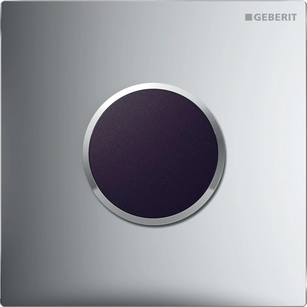 Geberit Sigma10 Mat Krom-Parlak Krom Fotoselli Pisuvar Kumanda Kapağı - 116.025.JQ.1