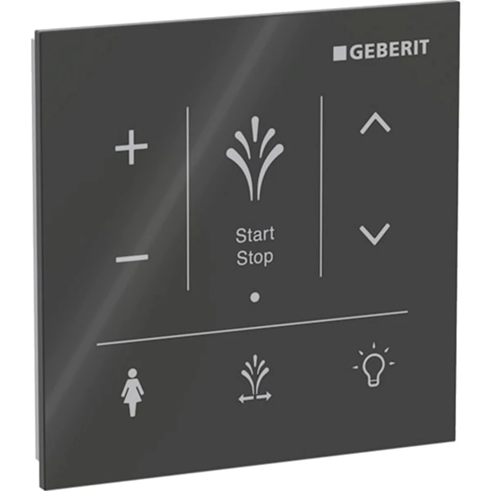 Geberit AquaClean Sela İçin Siyah Cam Kumanda Paneli - 147.041.SJ.1