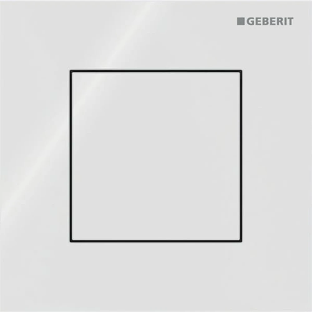 Geberit Tip 40 Beyaz Cam Kumanda Kapağı - 116.217.SI.1