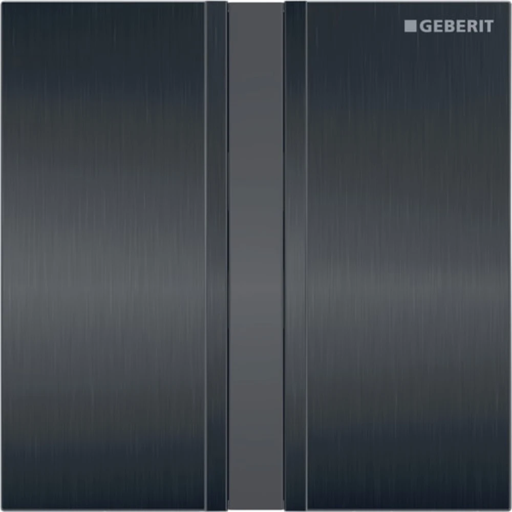 Geberit Tip 50 Siyah Krom Pisuvar İçin Kumanda Kapağı - 116.026.QD.1