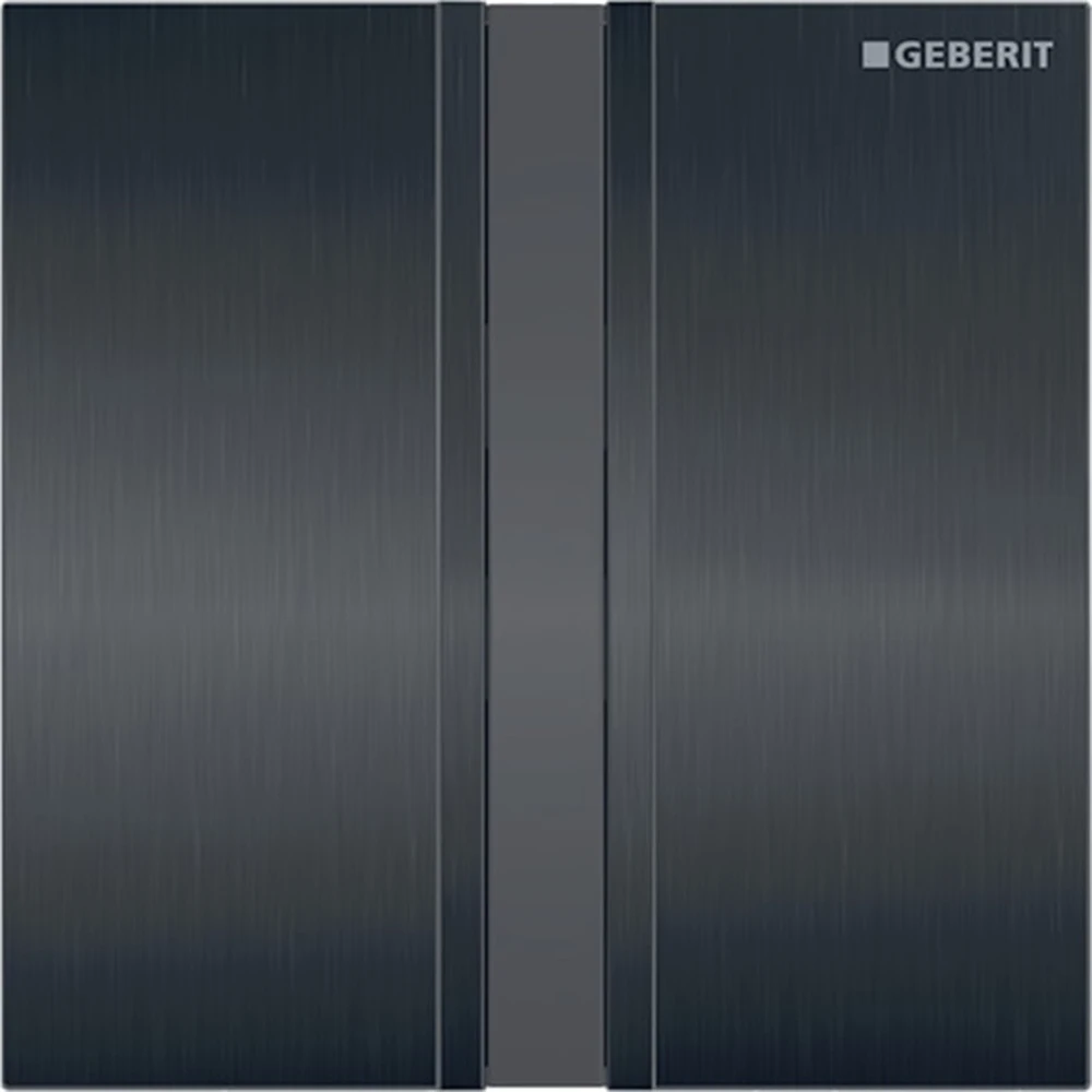 Geberit Tip 50 Siyah Krom Pisuvar İçin Kumanda Kapağı - 116.036.QD.1