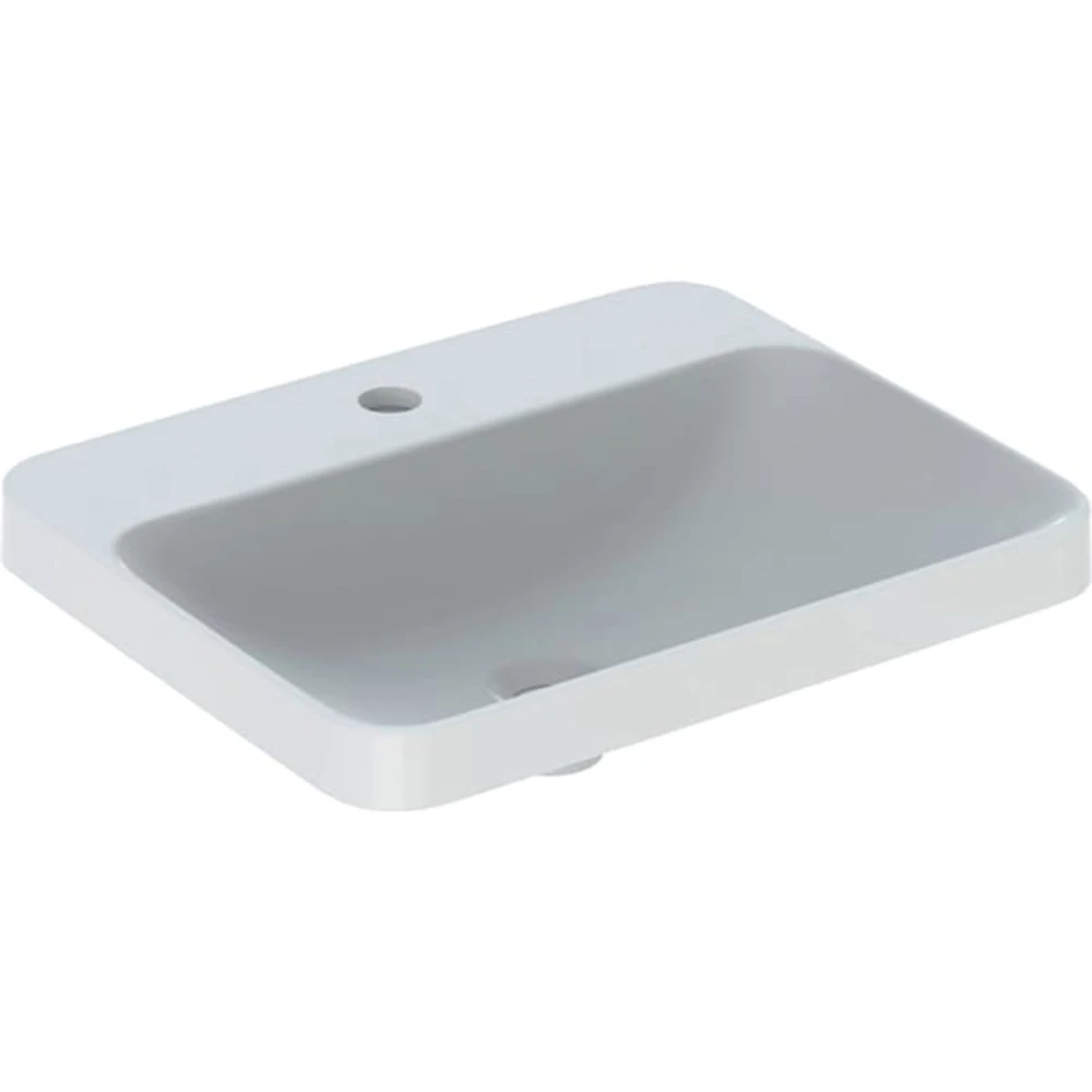 Geberit VariForm 55x45 Cm Dikdörtgen Tezgah Üstü Lavabo - 500.742.01.2