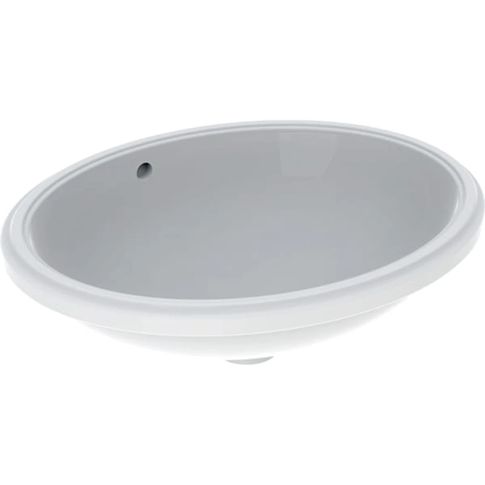 Geberit VariForm 56x46 Cm Oval Tezgah Altı Lavabo - 500.752.01.2