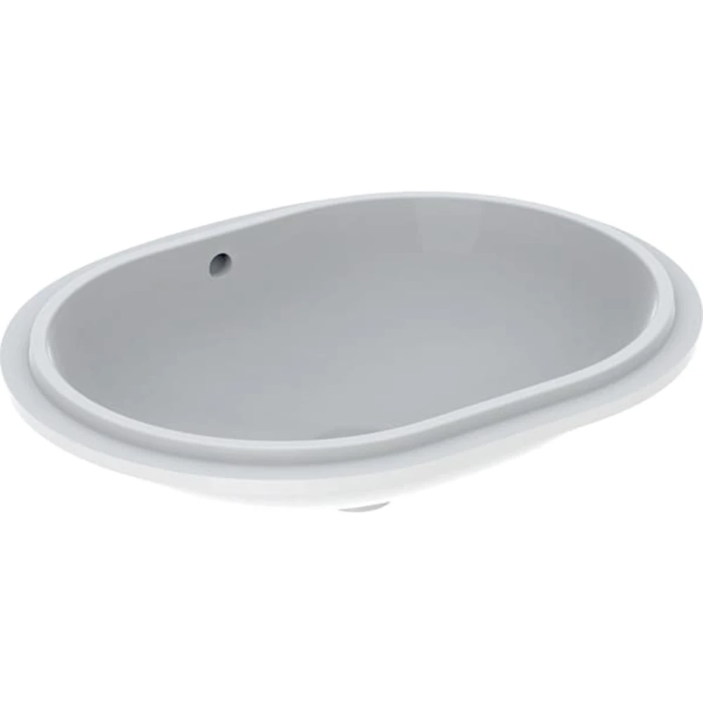 Geberit VariForm 63x49 Cm Eliptik Yuvarlak Tezgah Altı Lavabo - 500.756.01.2