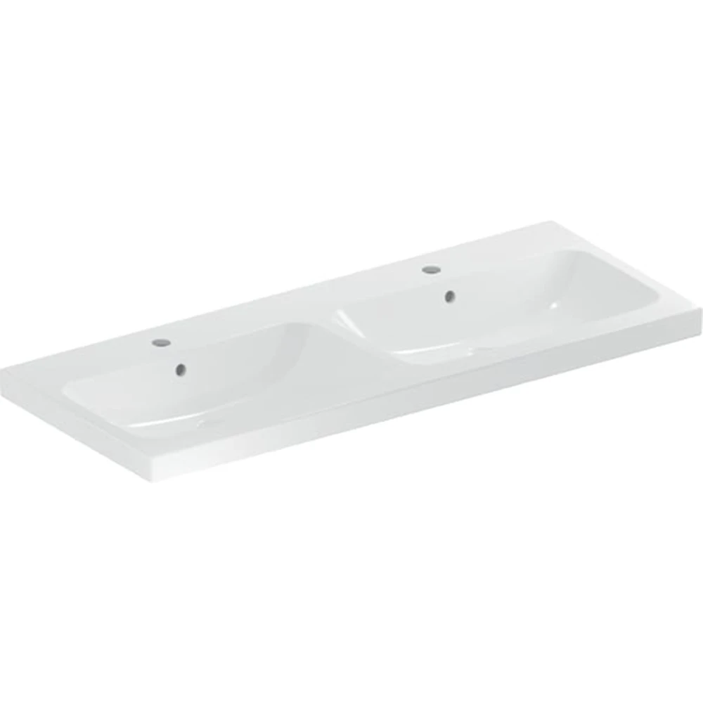 Geberit iCon Light 120x48 Cm İki Hazneli Lavabo - 501.837.00.7