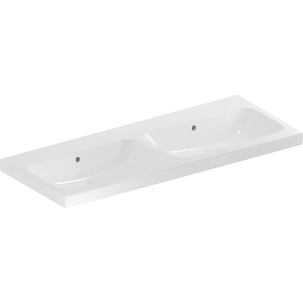 Geberit iCon Light 120x48 Cm İki Hazneli Lavabo - 501.838.00.3