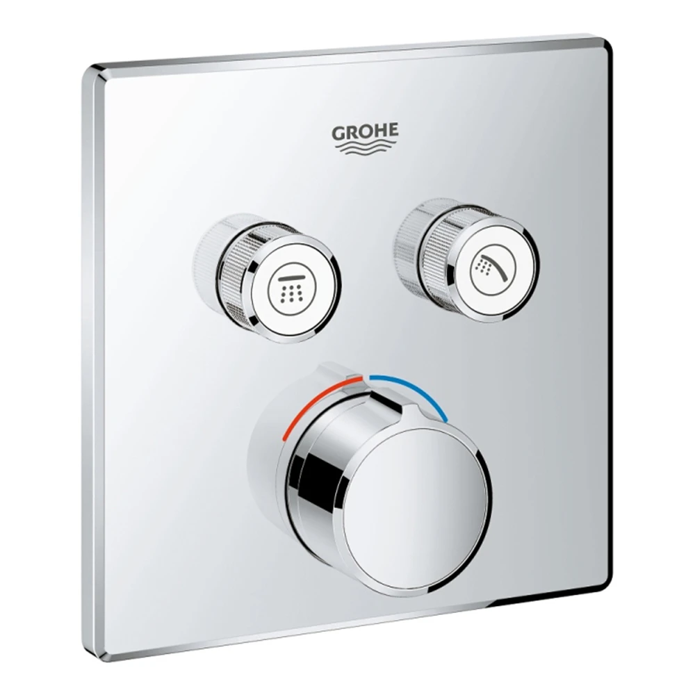 Grohe SmartControl Mixer Çift Valfli Akış Kontrollü Ankastre Duş Bataryası - 29148000