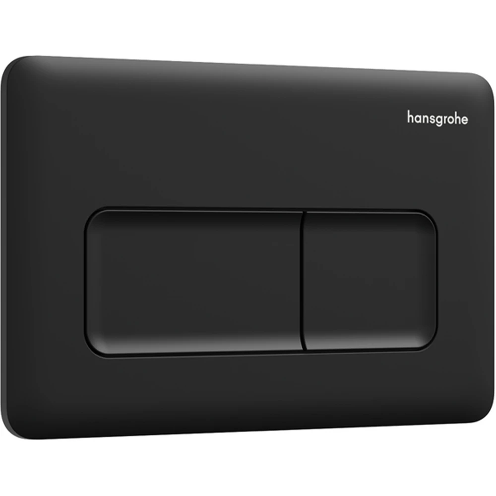 Hansgrohe iFrame Original Q Mat Siyah Gömme Rezervuar Paneli - 66001670