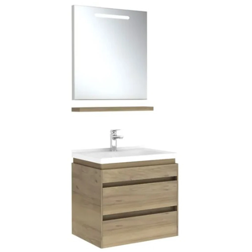 Kale Idea 2.0 65 Cm Pasifik A Çift Çekmeceli Banyo Dolabı Takımı