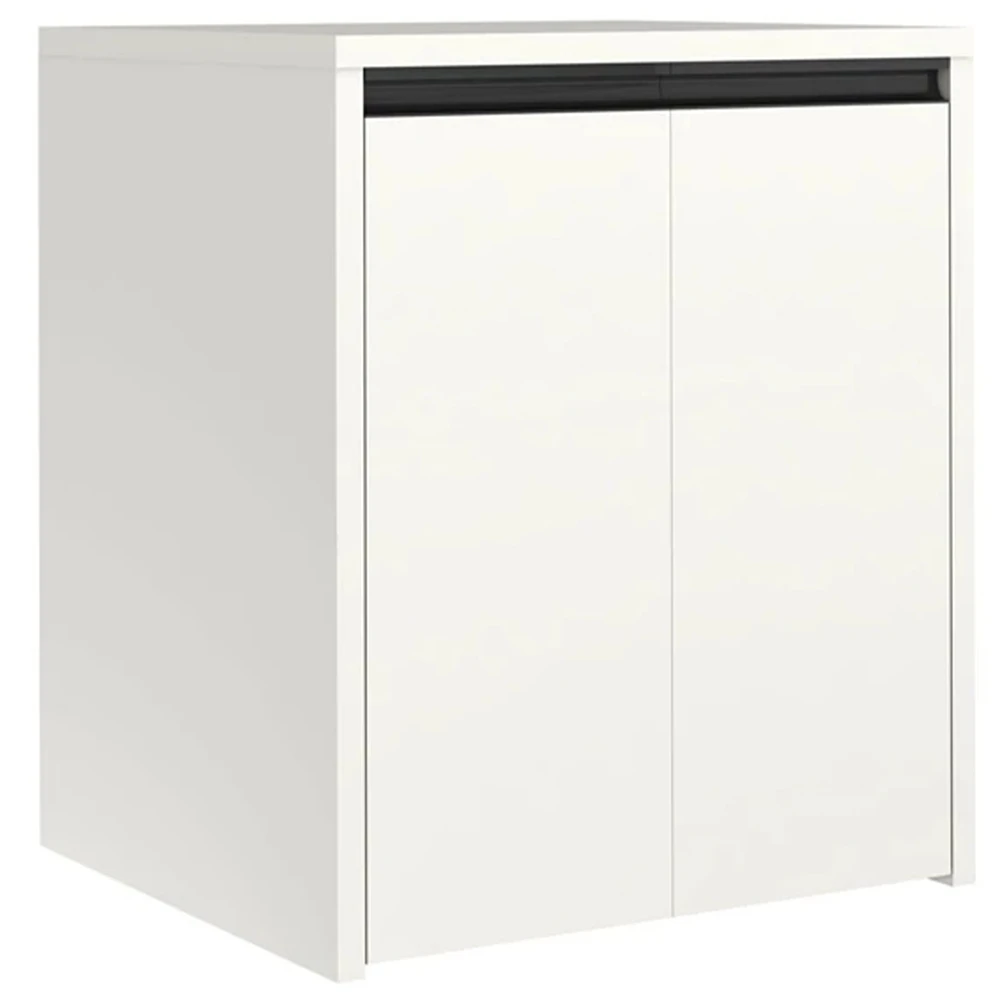 Kale Vista 76 Cm Kapaklı Mat Beyaz Çamaşır Makinesi Dolabı