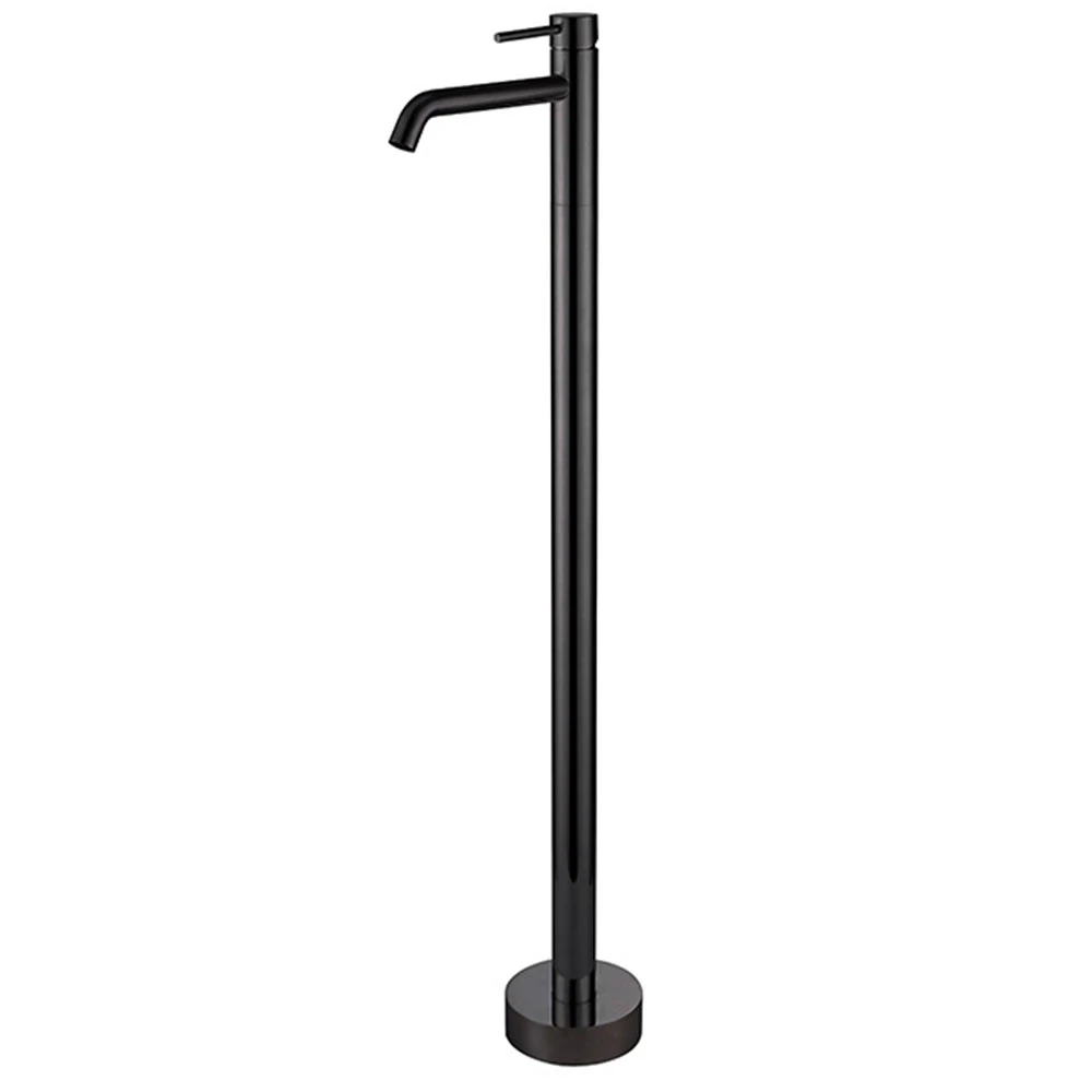 Newarc Step Siyah Yerden Lavabo Bataryası - 900517B