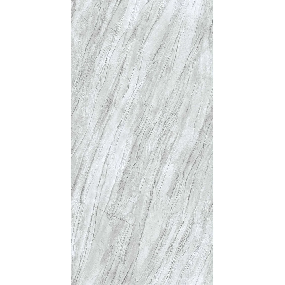 T-One Platinus 12 mm Parlak Porselen Tezgah 162x323