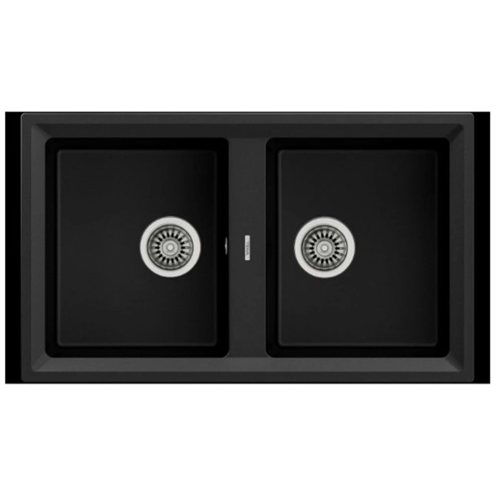 Teka Stone 90 B-TG Metalik Siyah Tegranit Eviye
