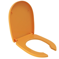 Bocchi Care & Comfort Parlak Mandalina Sarısı Önü Açık Klozet Kapağı A0324-021