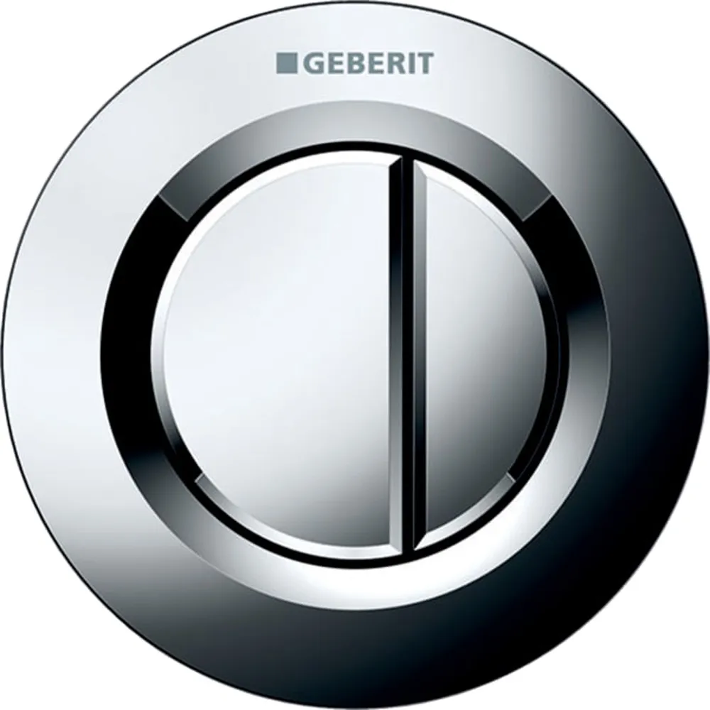 Geberit Type 01 - 12 Cm - Çift Basmalı Parlak Krom