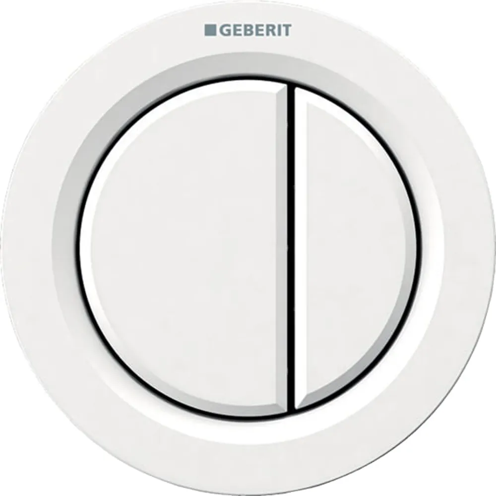 Geberit Type 01 - 12 Cm - Çift Basmalı - Mobilya Tipi Beyaz Hemen Al