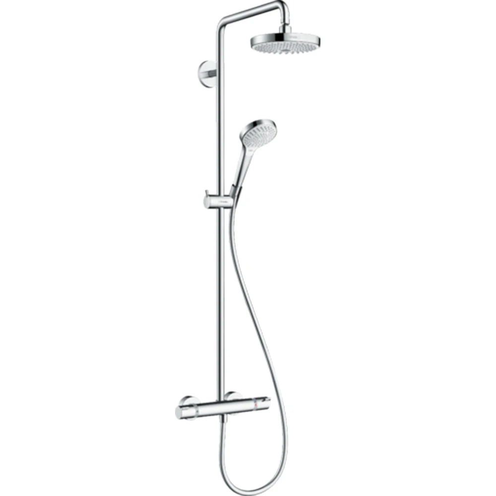 Hansgrohe Croma Krom Beyaz Duş Borusu Set 27254400 Hemen Al