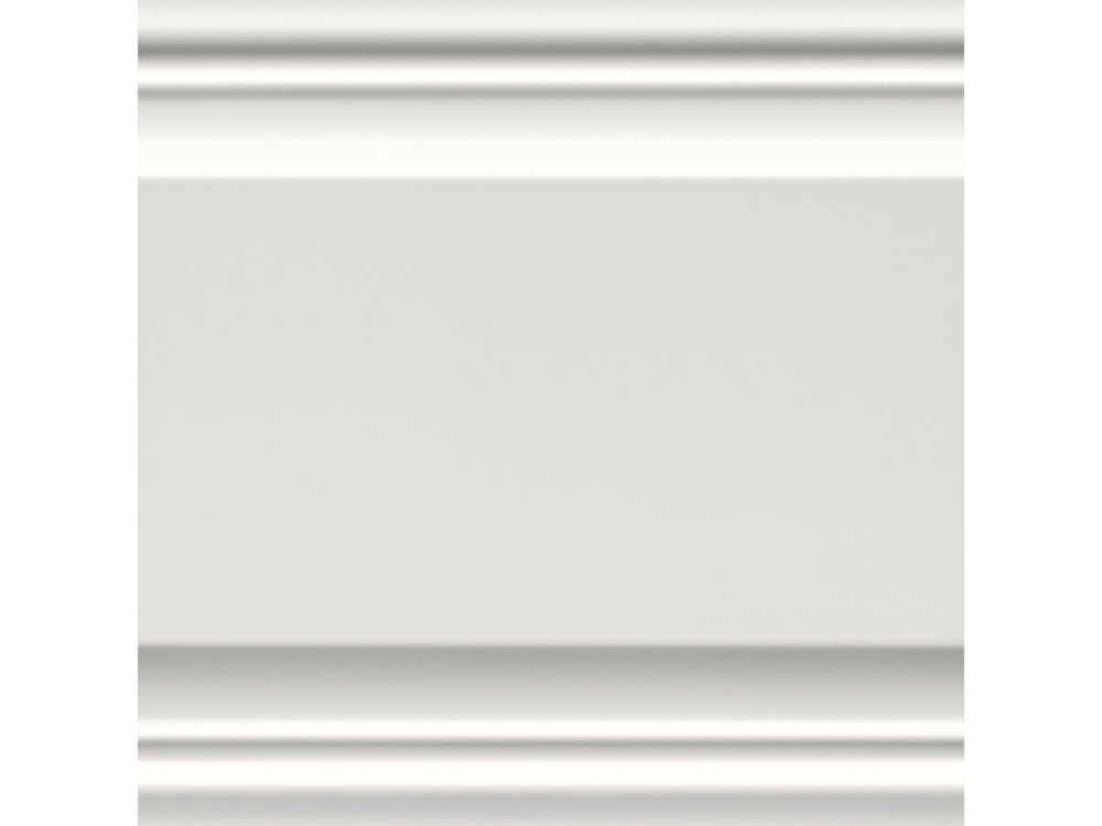 Çanakkale Seramik Krm-6987 Shiro Beyaz Mat Süpürgelik X 30x33