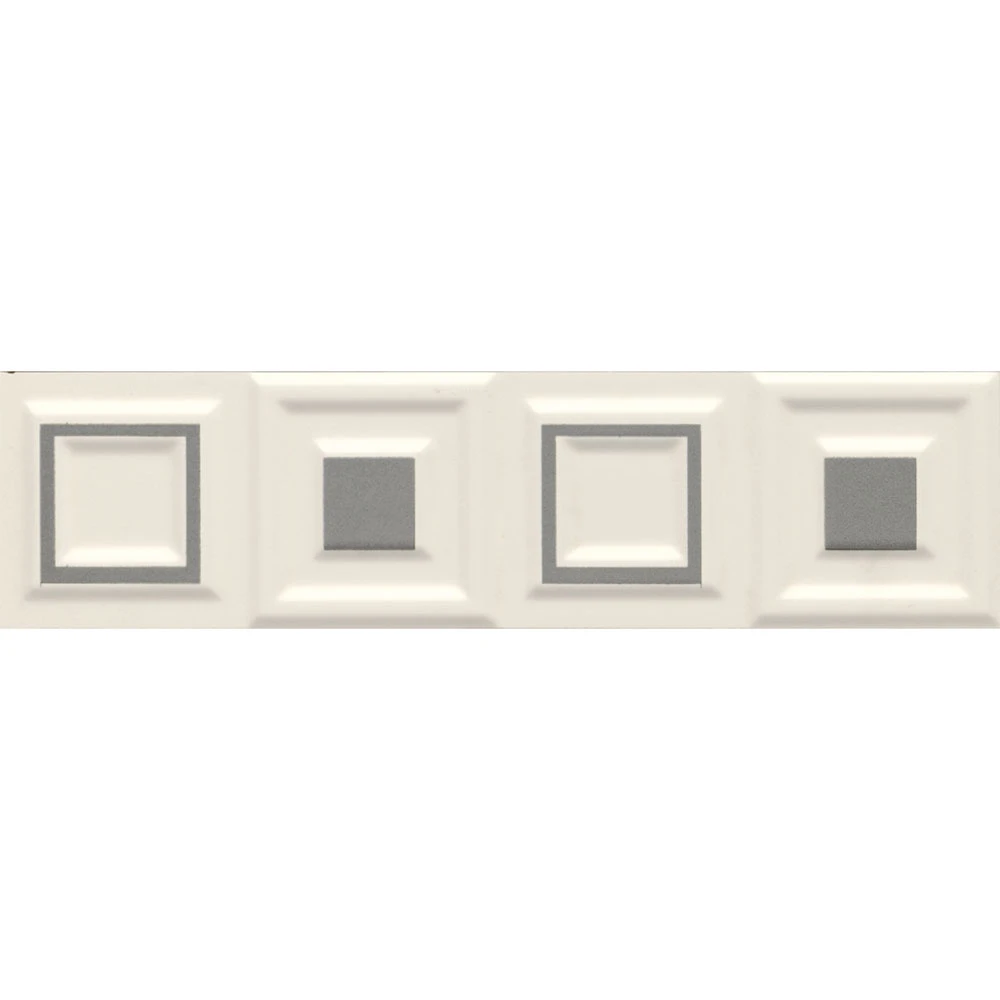 Edilgres Regis Ivory Platin Geometrik Bordür 8,5x33R X Hemen Al
