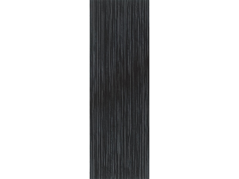 Çanakkale Seramik Mas-6153R Shine Siyah Linear Dekor -X  30x90 R