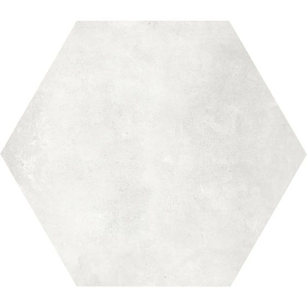 Edilgres Artisano Bianco 7x8 Hexagon Porcelain Tile Kt:51 17,5x20