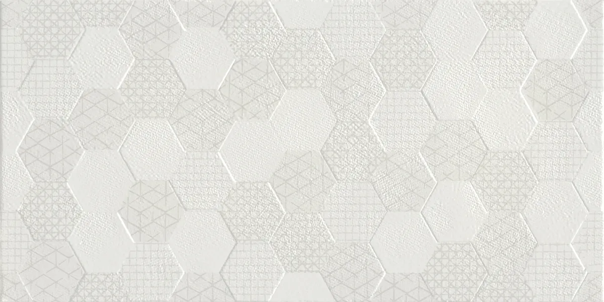 Çanakkale Seramik Rm-8297 Grafen Hexagon Beyaz X 30x60