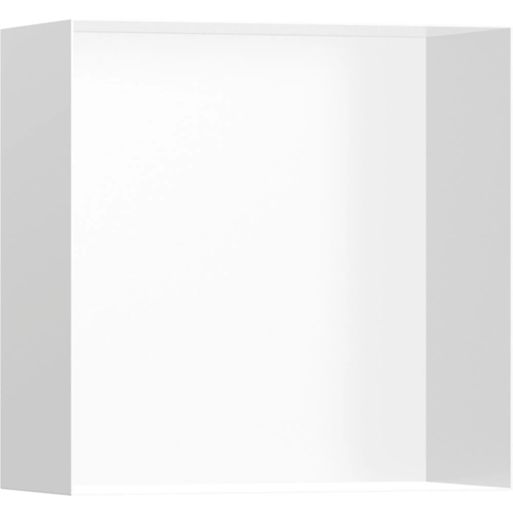 Hansgrohe XtraStoris Minimalistic 30x30x14 Cm Satin Beyaz Açık Çerçeveli Duvar Nişi