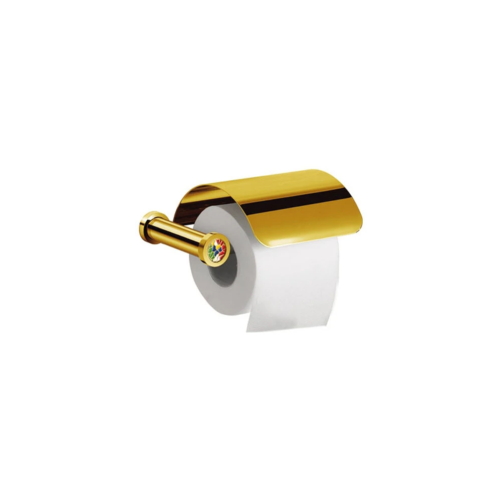 Windisch Gaudi Round Altın-Renkli Tuvalet Kağıtlık