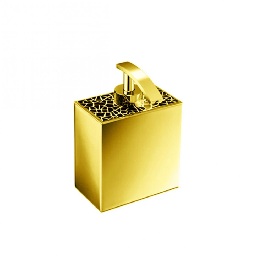 Windisch Gaudi Square Altın-Renkli Tezgah Üstü Sıvı Sabunluk