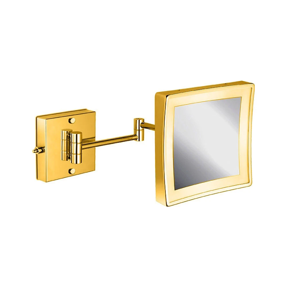 Windisch 3x Altın Büyüteçli Çift Kollu Led Gün Işıklı Ayna 99669-2/O 3XD Hemen Al